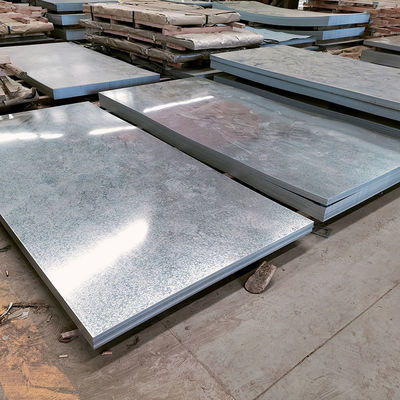 Cold Rolled Electro Galvanized Steel Plate 0.17 - 2mm Dx51d Zinc Coated 26 28 Gauge