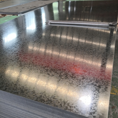 SGCC SECC Galvanized Aluzinc Steel Sheet 0.3mm 0.4mm 0.5mm AZ150 4*8 Regular Spangle