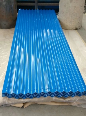 DX51D GI PPGL Metal Galvanized Roofing Sheets Corrugated Color Picture Steel